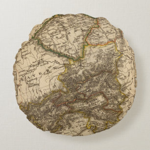Germany and Austria 3 Round Cushion