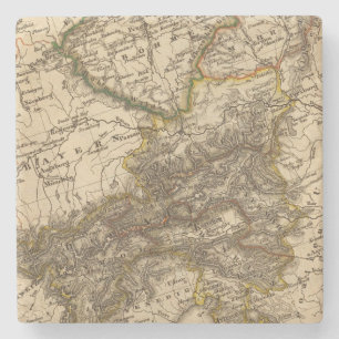 Germany and Austria 3 Stone Coaster