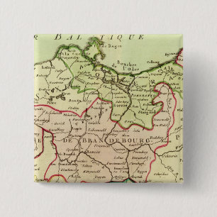 Germany and Poland 15 Cm Square Badge