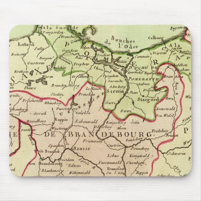 Germany and Poland Mouse Pad (Front)