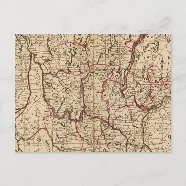 Germany and Poland Postcard (Front)