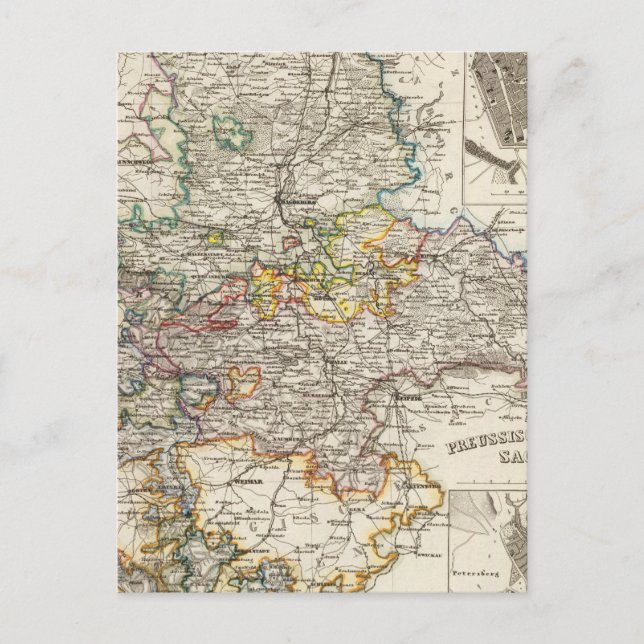 Germany and Prussia Postcard (Front)