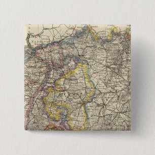 Germany and Switzerland 15 Cm Square Badge
