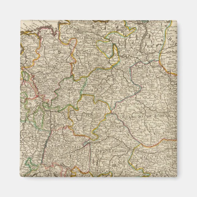 Germany, Austria, Europe Magnet (Front)