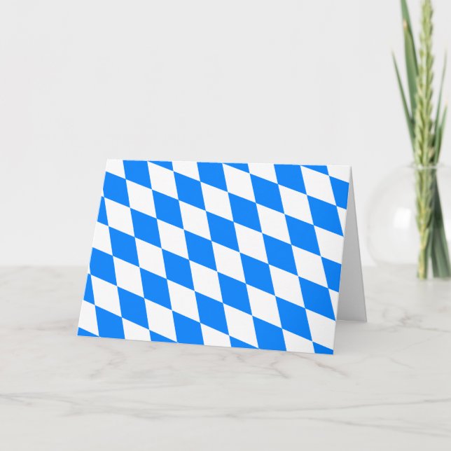 Germany Bavaria Flag Card (Front)