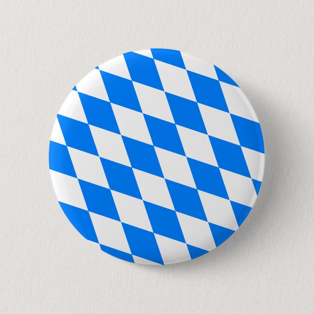 Germany Bavaria High quality Flag 6 Cm Round Badge (Front)