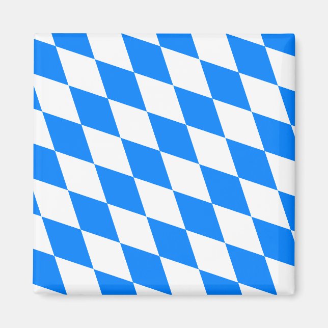 Germany Bavaria High quality Flag Magnet (Front)