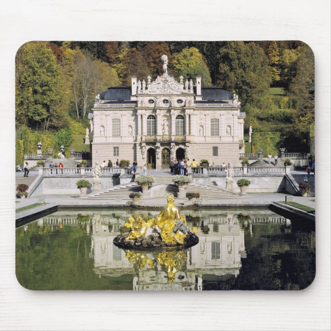 Germany, Bavaria, Linderhof Castle. Linderhof Mouse Pad (Front)