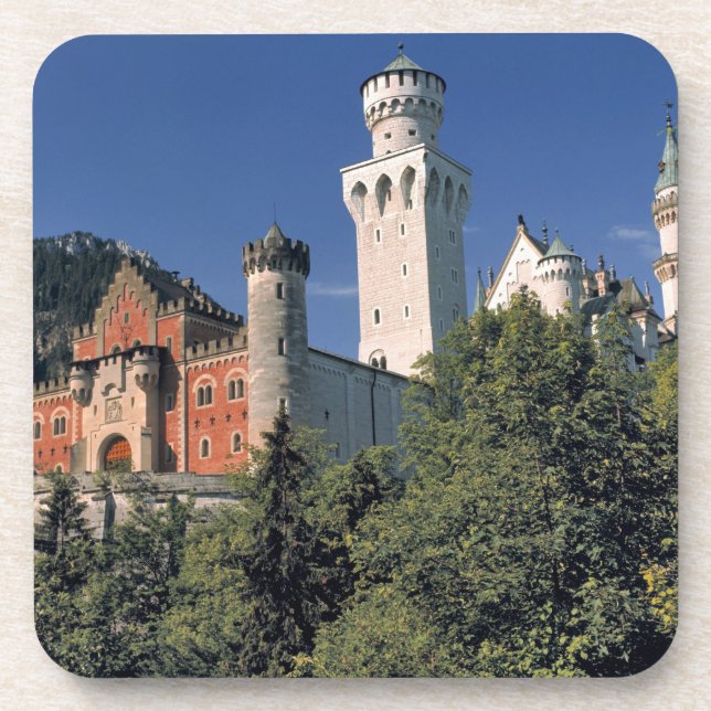 Germany, Bavaria, Neuschwanstein Castle. Coaster (Front)