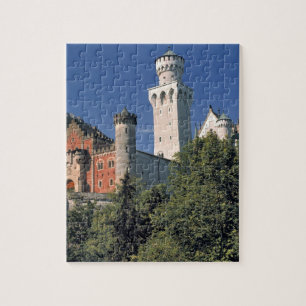Germany, Bavaria, Neuschwanstein Castle. Jigsaw Puzzle