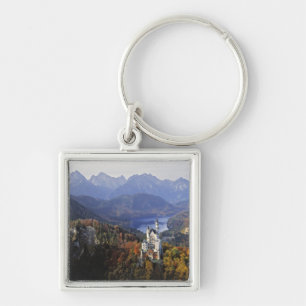 Germany, Bavaria, Neuschwanstein Castle. King Key Ring
