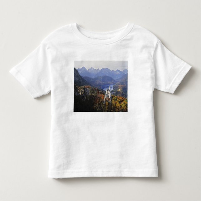 Germany, Bavaria, Neuschwanstein Castle. King Toddler T-Shirt (Front)