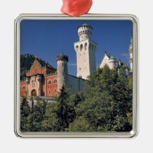Germany, Bavaria, Neuschwanstein Castle. Metal Ornament