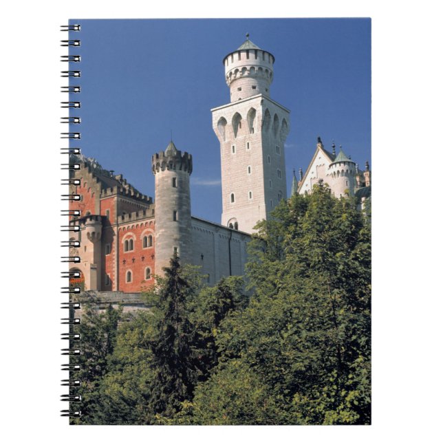 Germany, Bavaria, Neuschwanstein Castle. Notebook (Front)