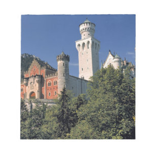 Germany, Bavaria, Neuschwanstein Castle. Notepad