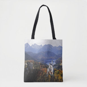 Germany, Bavaria, Neuschwanstein Castle. Tote Bag