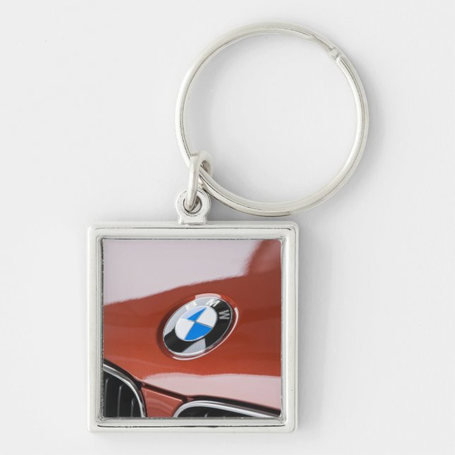 Germany, Bayern-Bavaria, Munich. BMW Welt Car 2 Key Ring (Front)