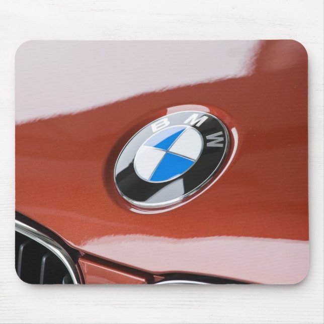 Germany, Bayern-Bavaria, Munich. BMW Welt Car 2 Mouse Pad (Front)