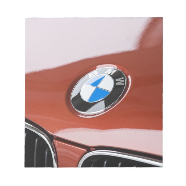 Germany, Bayern-Bavaria, Munich. BMW Welt Car 2 Notepad (Front)