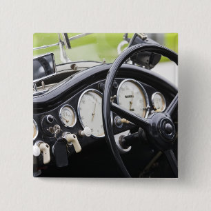 Germany, Bayern-Bavaria, Munich. BMW Welt Car 3 15 Cm Square Badge