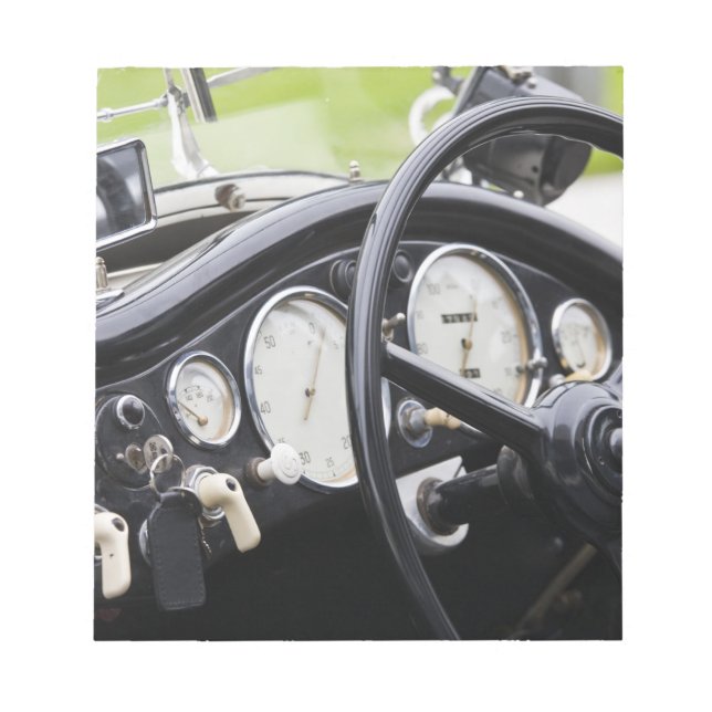 Germany, Bayern-Bavaria, Munich. BMW Welt Car 3 Notepad (Front)