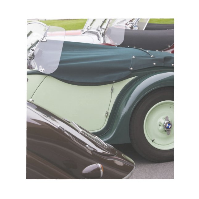 Germany, Bayern-Bavaria, Munich. BMW Welt Car 4 Notepad (Front)