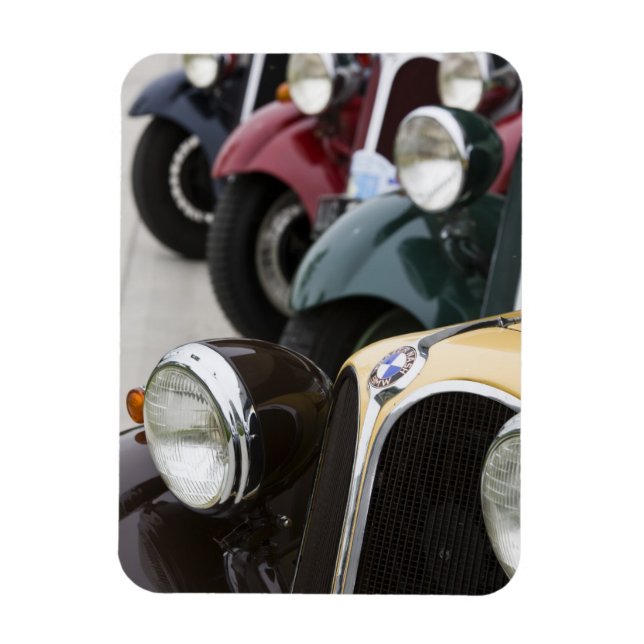 Germany, Bayern-Bavaria, Munich. BMW Welt Car 5 Magnet (Vertical)