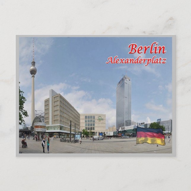 Germany - Berlin - Alexander Square - Postcard (Front)