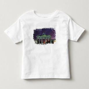 Germany, Berlin. Brandenburg Gate at night. Toddler T-Shirt