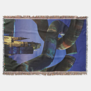 Germany, Berlin, Charlottenburg, Kaiser-Wilhelm Throw Blanket