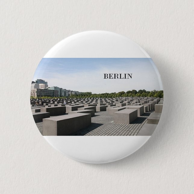 Germany Berlin Holocaust (St.K) 6 Cm Round Badge (Front)