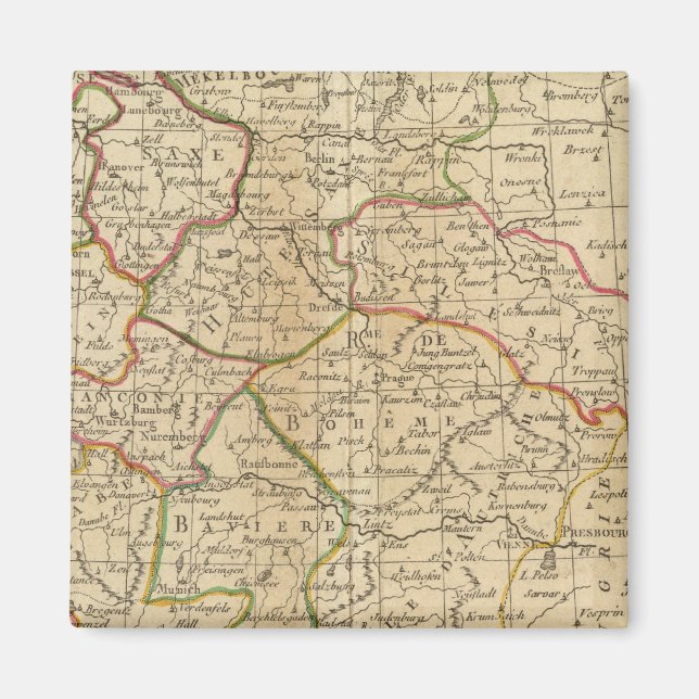 Germany, Bohemia Magnet (Front)