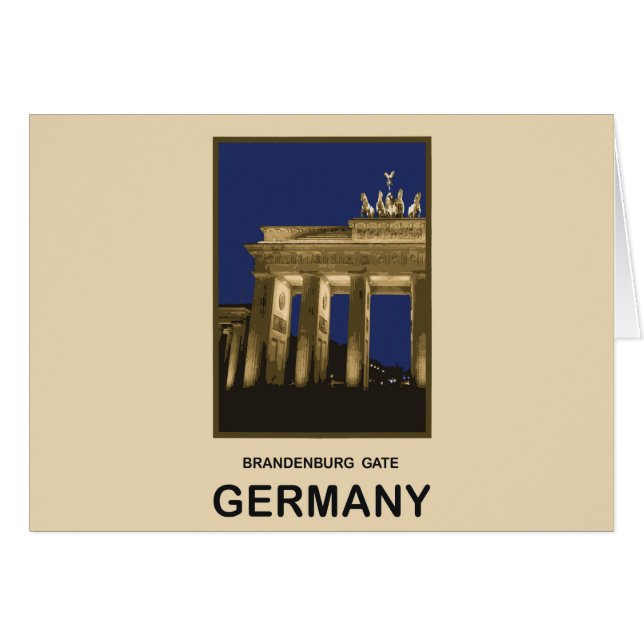 Germany Brandenburg Gate (Front Horizontal)