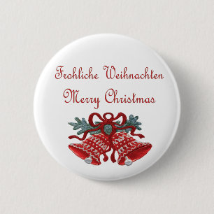 Germany Christmas Button