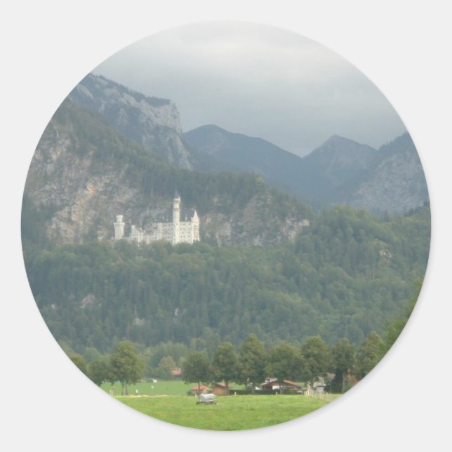 Germany Classic Round Sticker (Front)