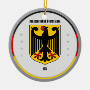 Germany Coat of Arms Ceramic Ornament