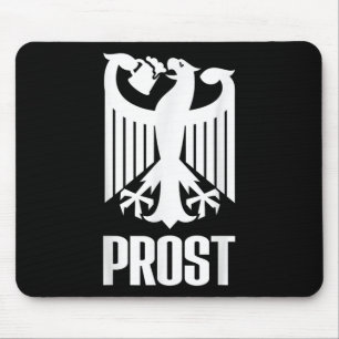 Germany Coat Of Arms Eagle Beer Prost  Mouse Pad