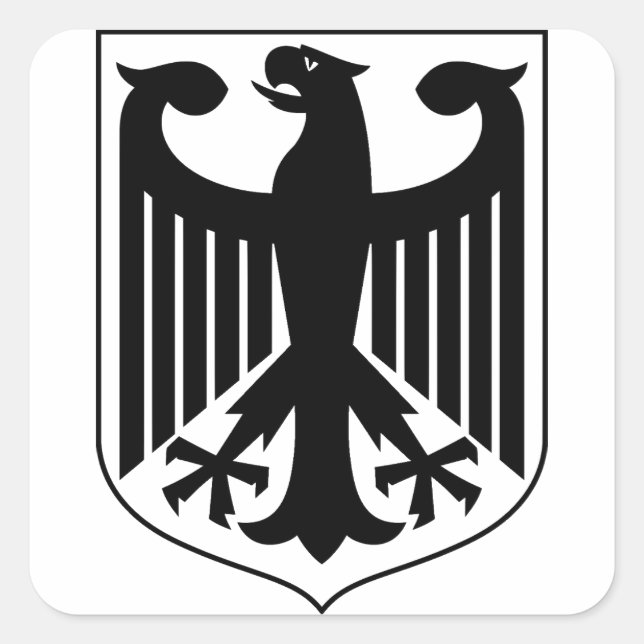 Germany Coat of arms Square Sticker (Front)