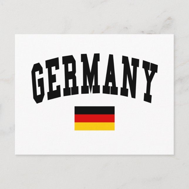 Germany College Style Postcard (Front)