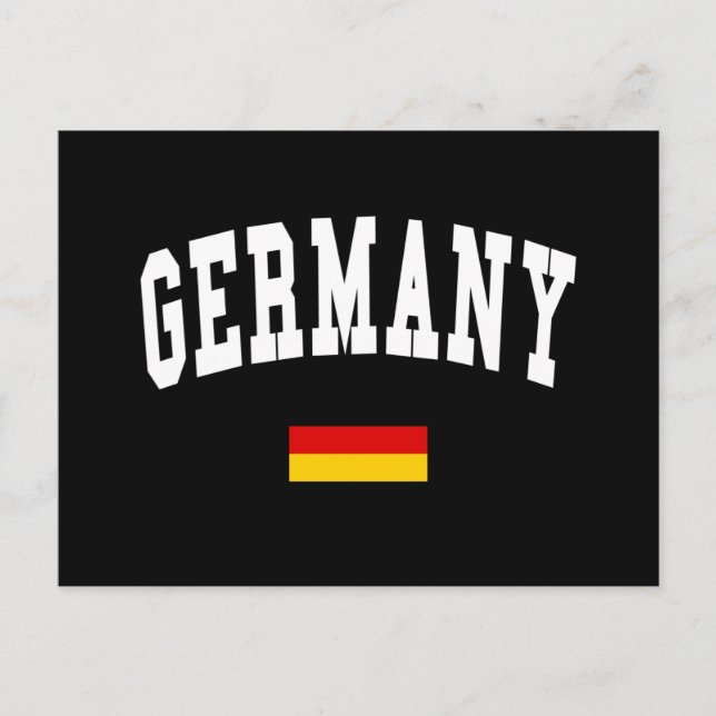 Germany College Style Postcard (Front)
