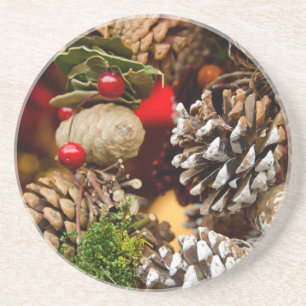 Germany, Cologne. Cologne Cathedral Christmas Coaster