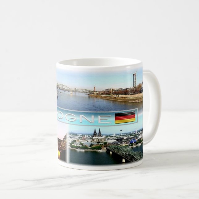 Germany - Cologne - Köln - Coffee Mug (Front Right)