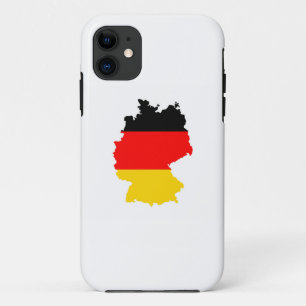 germany country flag map shape german iPhone 11 case