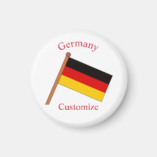 Germany Country Flag Thunder_Cove Magnet