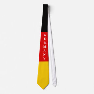 Germany customise flag tie