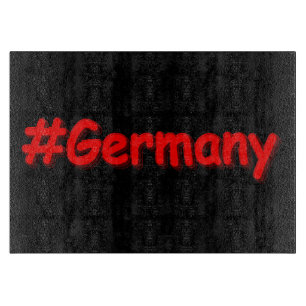 "#Germany" Cute Design. Buy Now Cutting Board