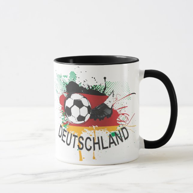 Germany Deutschland football  fußball Mug (Right)