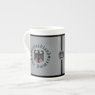 Germany/Deutschland Forever/black eagle/iron cross Bone China Mug