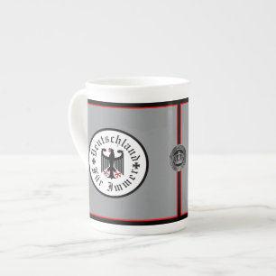 Germany/Deutschland Forever/black eagle/iron cross Bone China Mug
