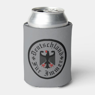 Germany/Deutschland Forever/black eagle/iron cross Can Cooler